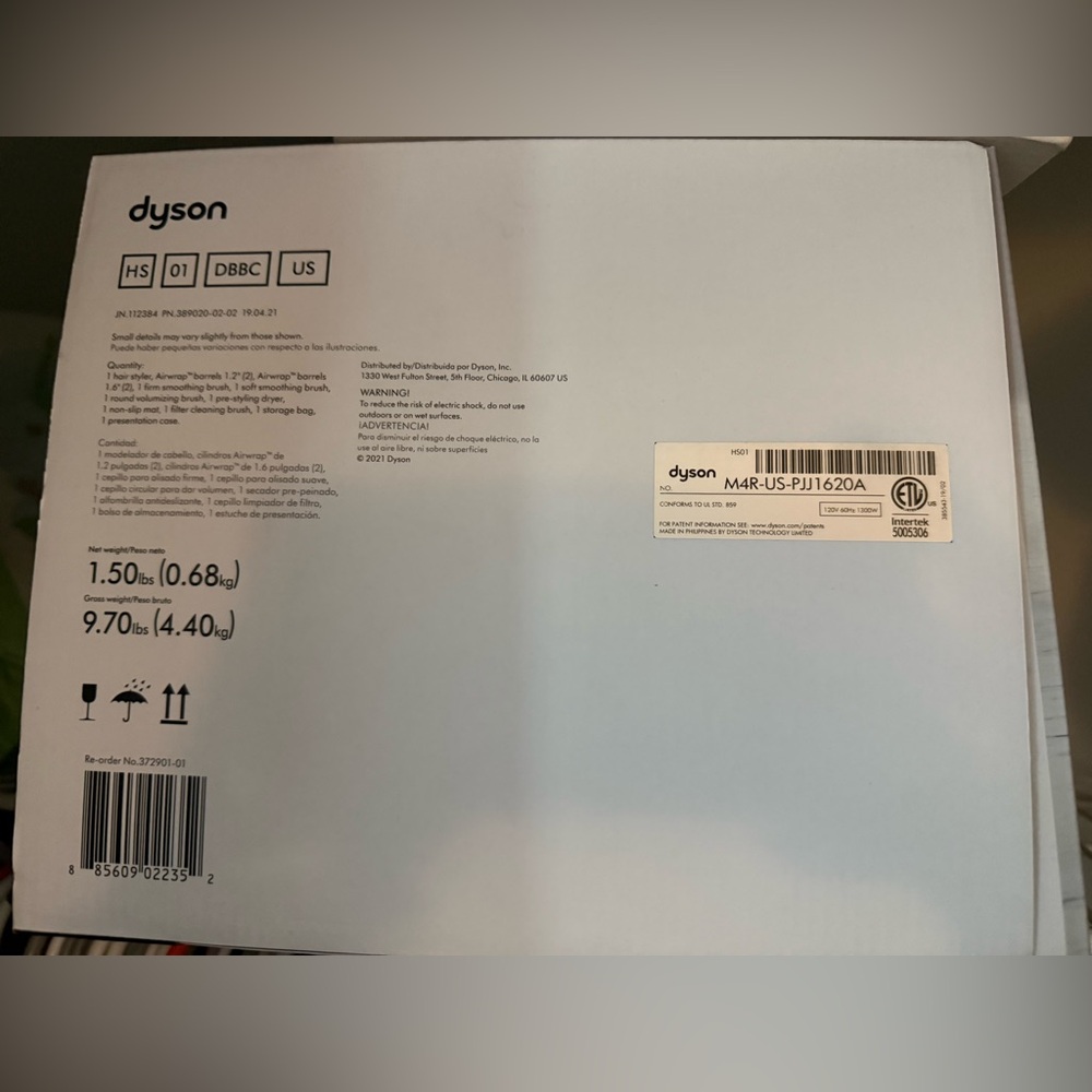 Dyson Airwrap in Prussian Blue – Like New, Rare Color! - Picture 5 of 7